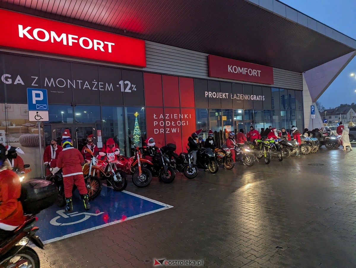 Motomikołaje 2024 w Ostrołęce [8.12.2024] - zdjęcie #19 - eOstroleka.pl