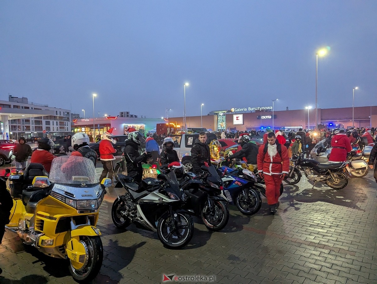 Motomikołaje 2024 w Ostrołęce [8.12.2024] - zdjęcie #17 - eOstroleka.pl