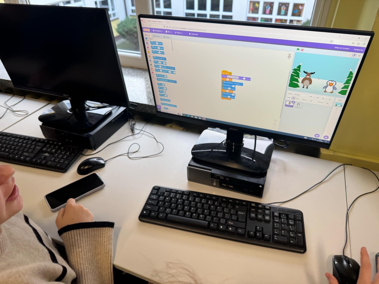 Informatyczna magia świąt w SP 10 w Ostrołęce - zdjęcie #2 - eOstroleka.pl