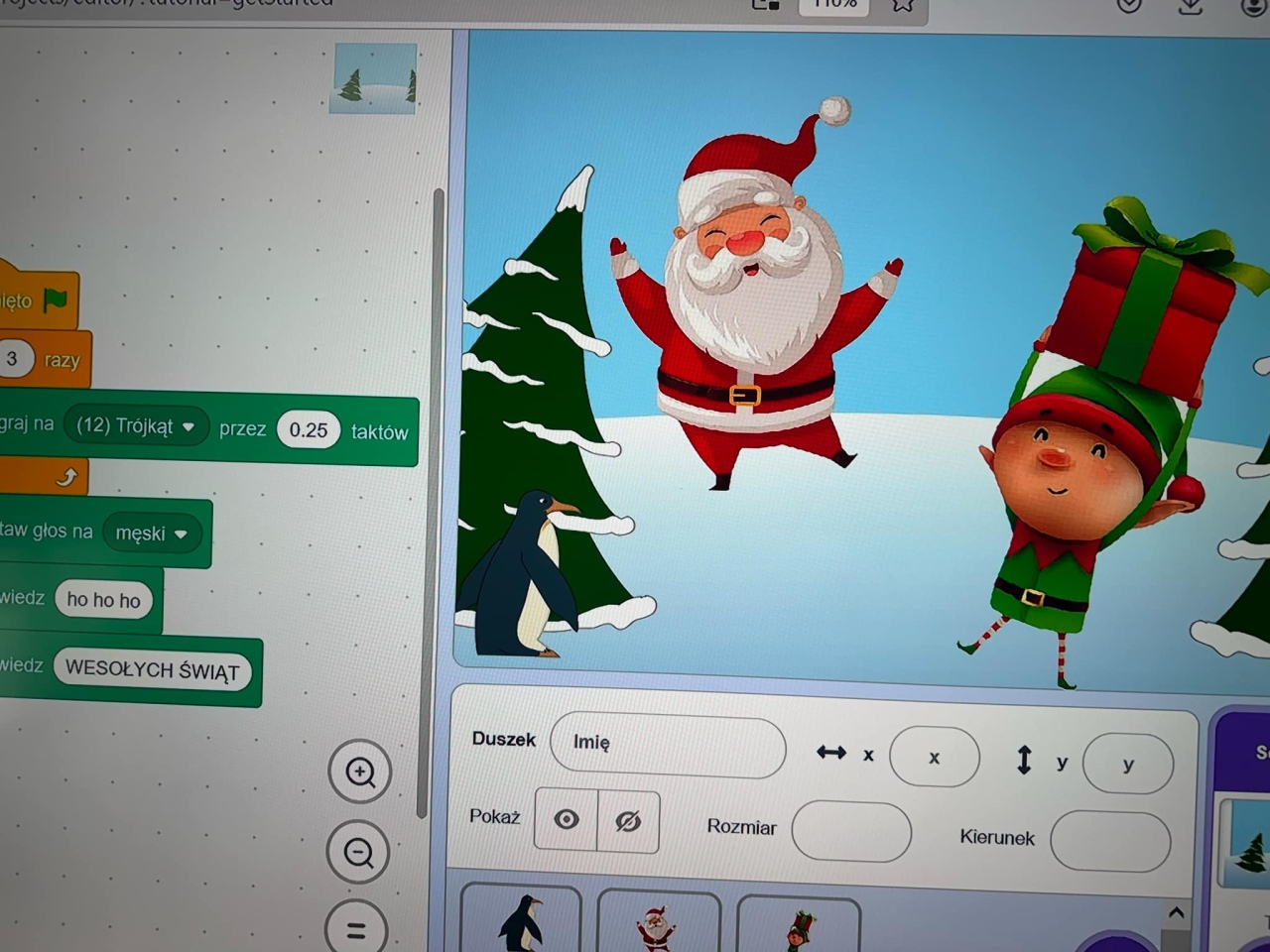 Informatyczna magia świąt w SP 10 w Ostrołęce - zdjęcie #14 - eOstroleka.pl
