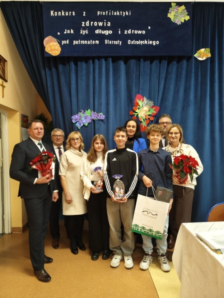 Rozstrzygnięcie konkursu „Jak żyć długo i zdrowo” w ZSP w Goworowie - zdjęcie #1 - eOstroleka.pl