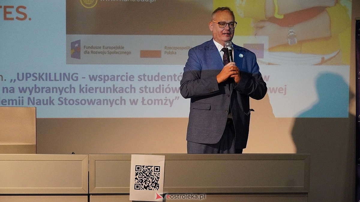 Inauguracja projektu UPSKILLING w Międzynarodowej Akademii Nauk Stosowanych w Łomży [10.12.2024] - zdjęcie #42 - eOstroleka.pl
