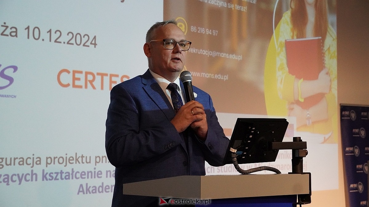 Inauguracja projektu UPSKILLING w Międzynarodowej Akademii Nauk Stosowanych w Łomży [10.12.2024] - zdjęcie #19 - eOstroleka.pl