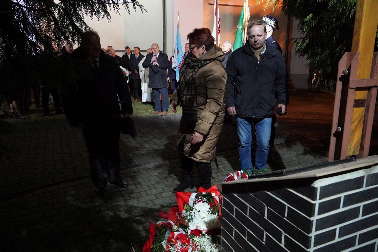 Ostrołęka uczci 43. rocznicę wprowadzenia stanu wojennego [13.12.2024] - zdjęcie #19 - eOstroleka.pl