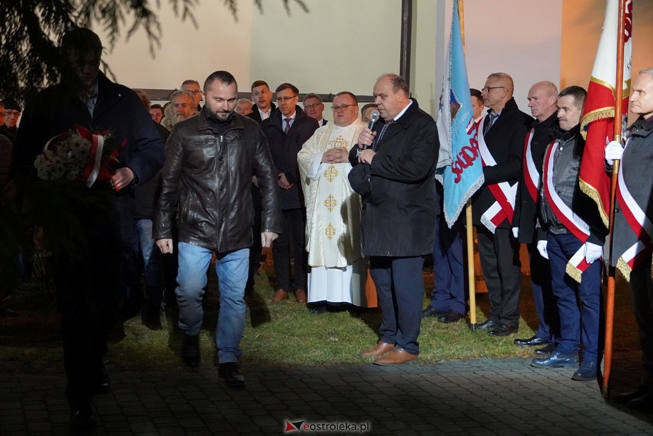 Ostrołęka uczci 43. rocznicę wprowadzenia stanu wojennego [13.12.2024] - zdjęcie #14 - eOstroleka.pl