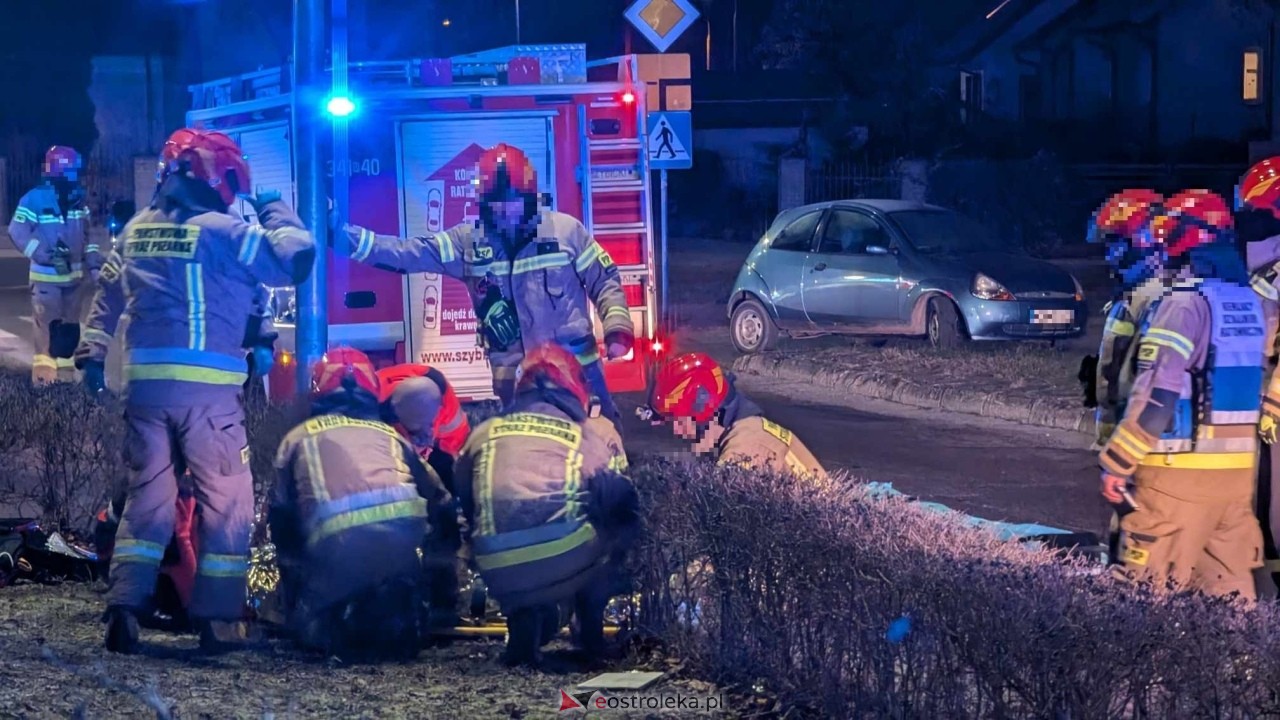 Wypadek przy Sobieskiego [14.12.2024] - zdjęcie #8 - eOstroleka.pl