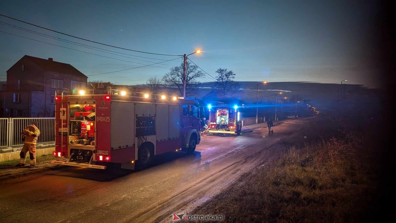 Pożar w kotłowni przy ulicy Kolejowej [16.12.2024] - zdjęcie #4 - eOstroleka.pl