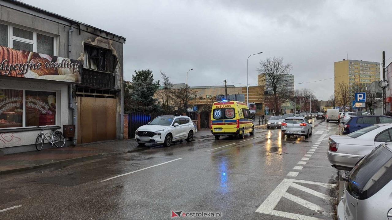 Wypadek na Inwalidów Wojennych w Ostrołęce [17.12.2024] - zdjęcie #6 - eOstroleka.pl