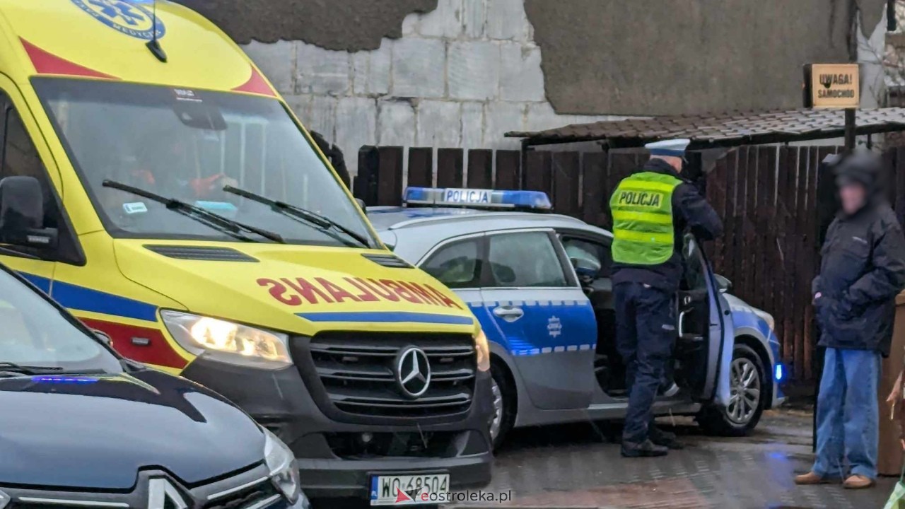 Wypadek na Inwalidów Wojennych w Ostrołęce [17.12.2024] - zdjęcie #2 - eOstroleka.pl