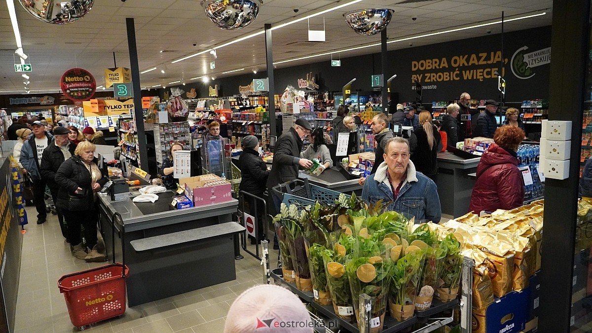 Otwarcie Netto w Ostrołęce [19.12.2024] - zdjęcie #61 - eOstroleka.pl