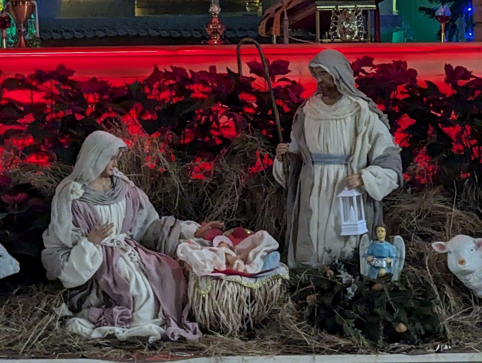 Bożonarodzeniowe szopki w kościołach w Ostrołęce i Rzekuniu [25.12.2024] - zdjęcie #23 - eOstroleka.pl