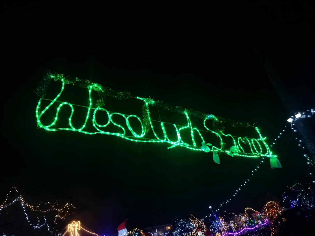 Ozdoby świąteczne w Olszynach 2024 - zdjęcie #1 - eOstroleka.pl