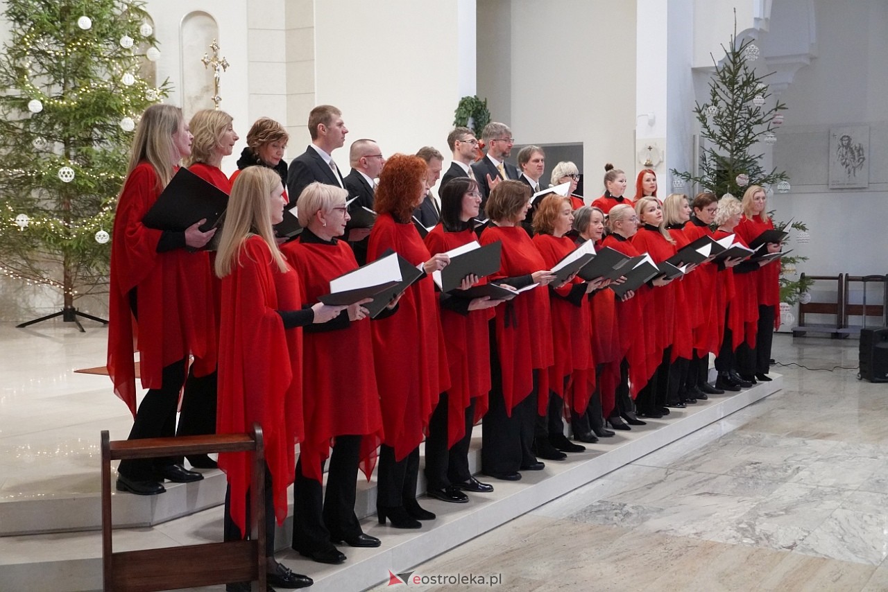 Koncert Ostrołęckiego Chóru Kameralnego W ubogiej stajence w kościele św. Franciszka z Asyżu [29.12.2024] - zdjęcie #16 - eOstroleka.pl
