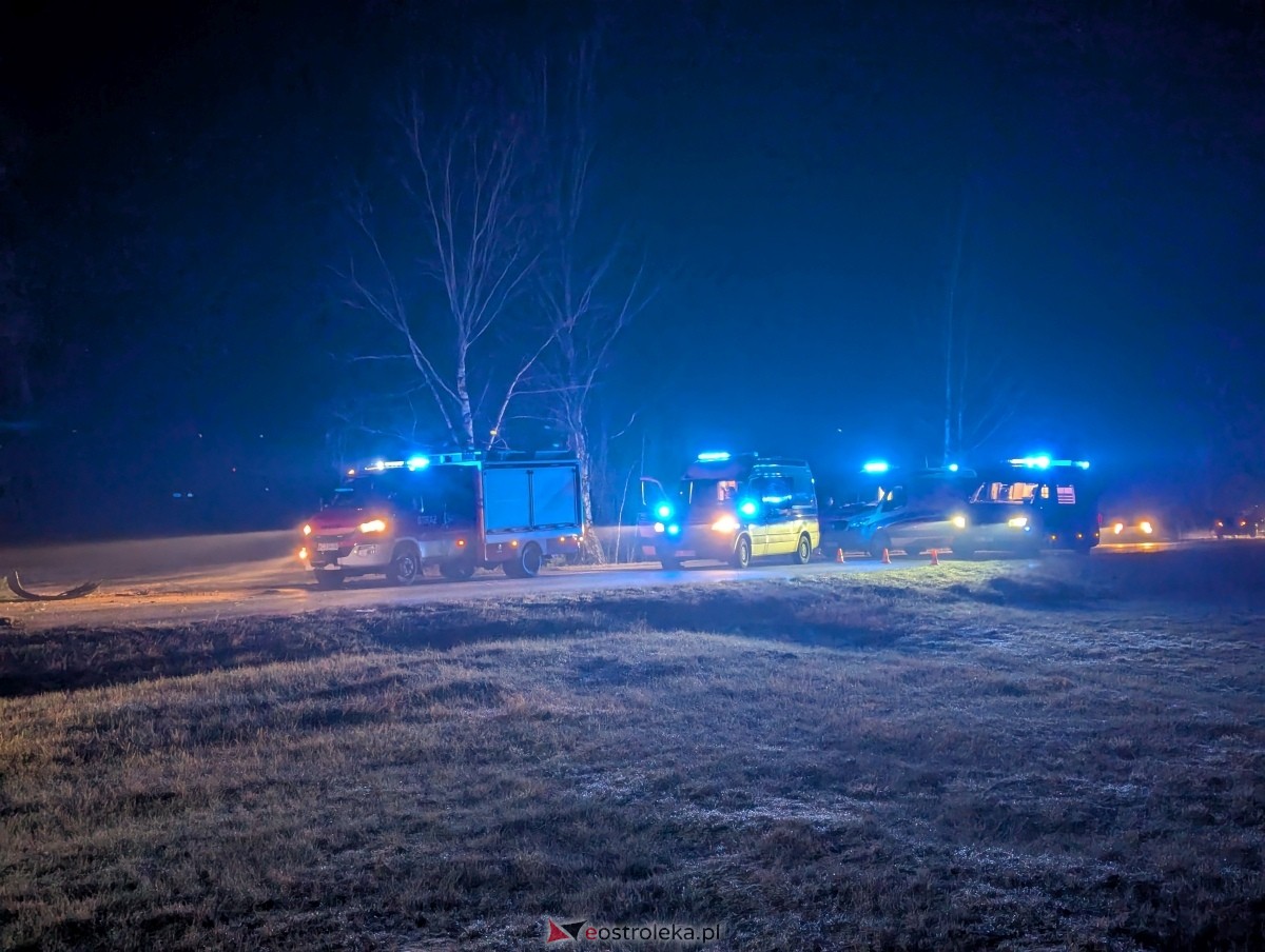 Wypadek w Łodziskach [29.12.2024] - zdjęcie #5 - eOstroleka.pl