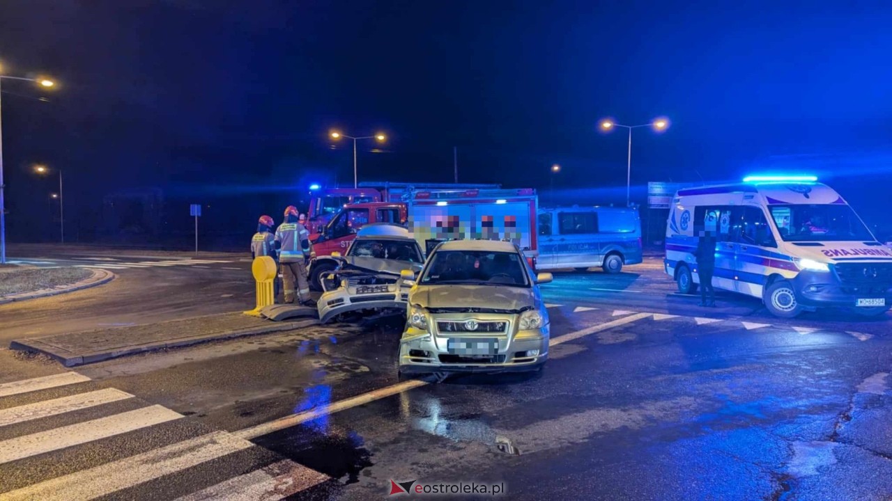 Wypadek w Ostrołęce [02.01.2025] - zdjęcie #13 - eOstroleka.pl