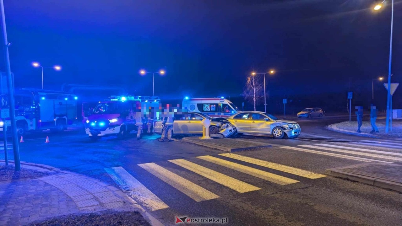 Wypadek w Ostrołęce [02.01.2025] - zdjęcie #11 - eOstroleka.pl