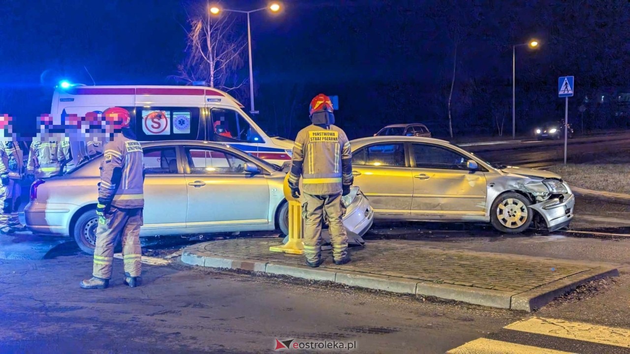 Wypadek w Ostrołęce [02.01.2025] - zdjęcie #6 - eOstroleka.pl