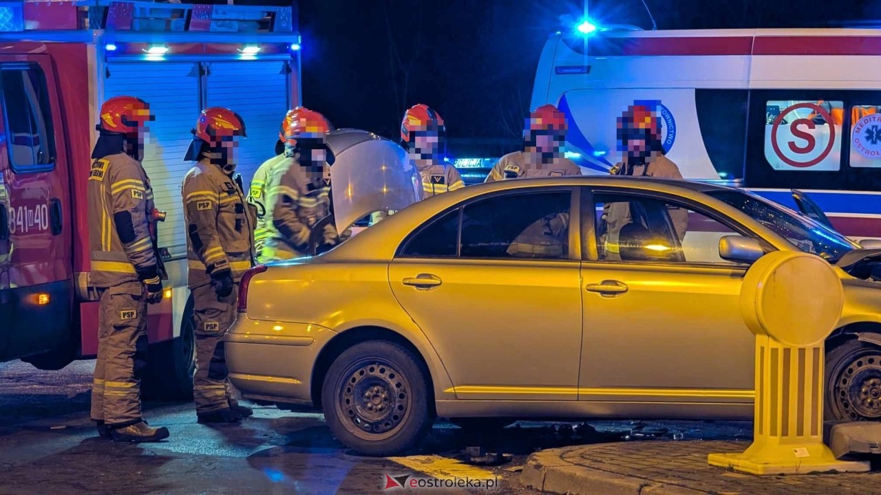 Wypadek w Ostrołęce [02.01.2025] - zdjęcie #1 - eOstroleka.pl