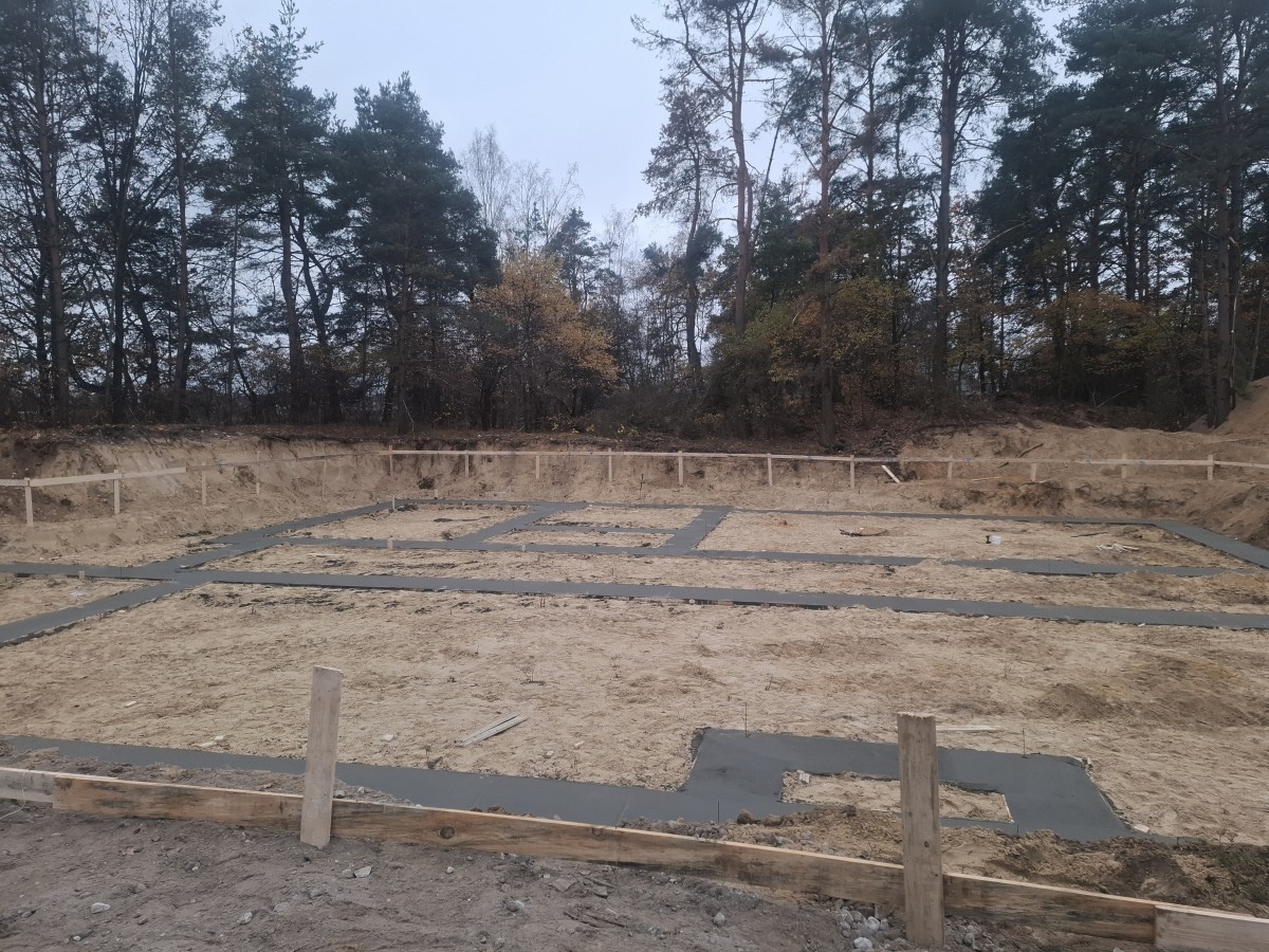 Budowa żłobka samorządowego w Łysych - postęp na koniec 2024 roku [03.01.2025] - zdjęcie #6 - eOstroleka.pl