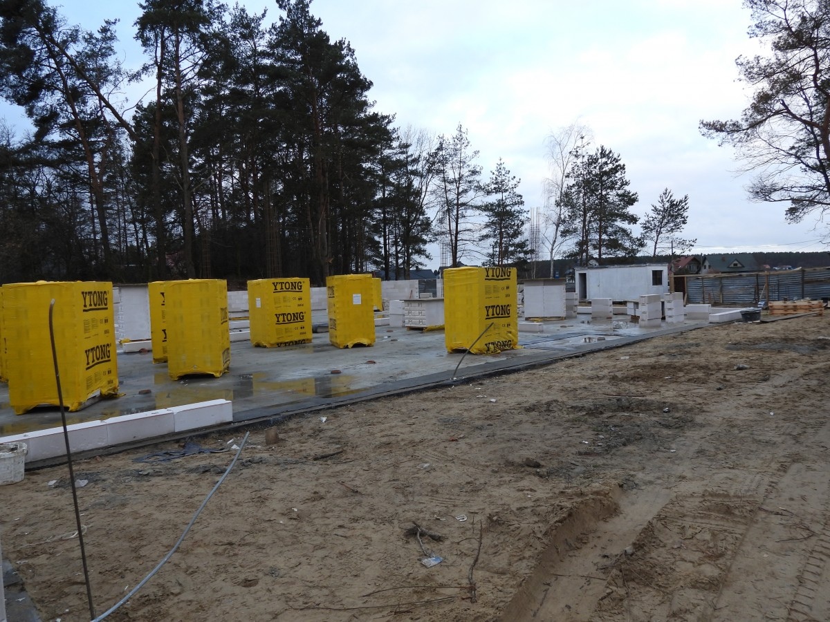 Budowa żłobka samorządowego w Łysych - postęp na koniec 2024 roku [03.01.2025] - zdjęcie #2 - eOstroleka.pl