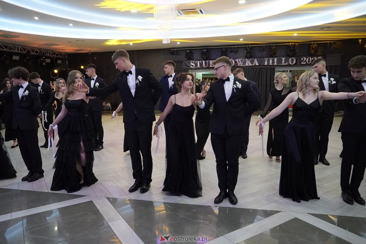 Studniówka III LO w Ostrołęce [4.01.2025] - zdjęcie #213 - eOstroleka.pl