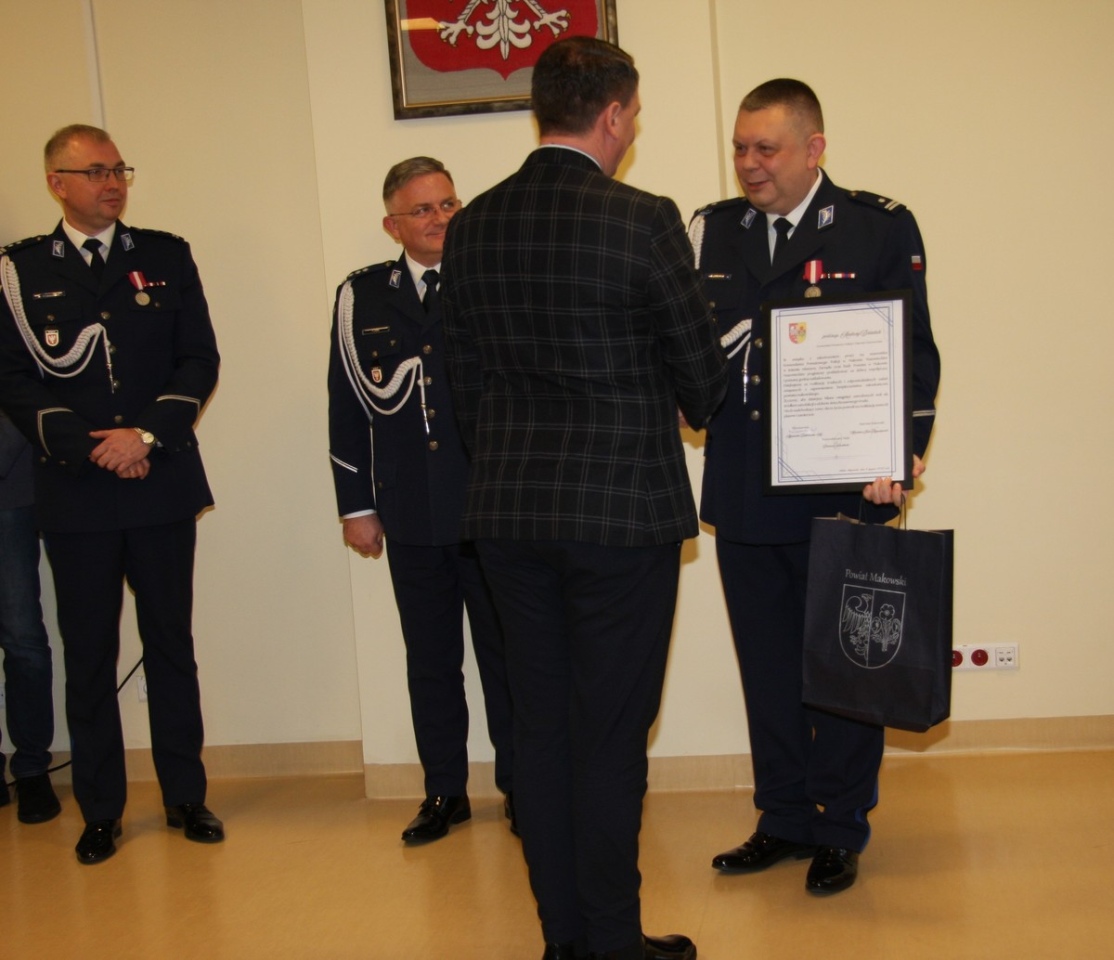 Andrzej Rydzewski komendantem policji w Makowie Maz. [9.01.2025] - zdjęcie #10 - eOstroleka.pl