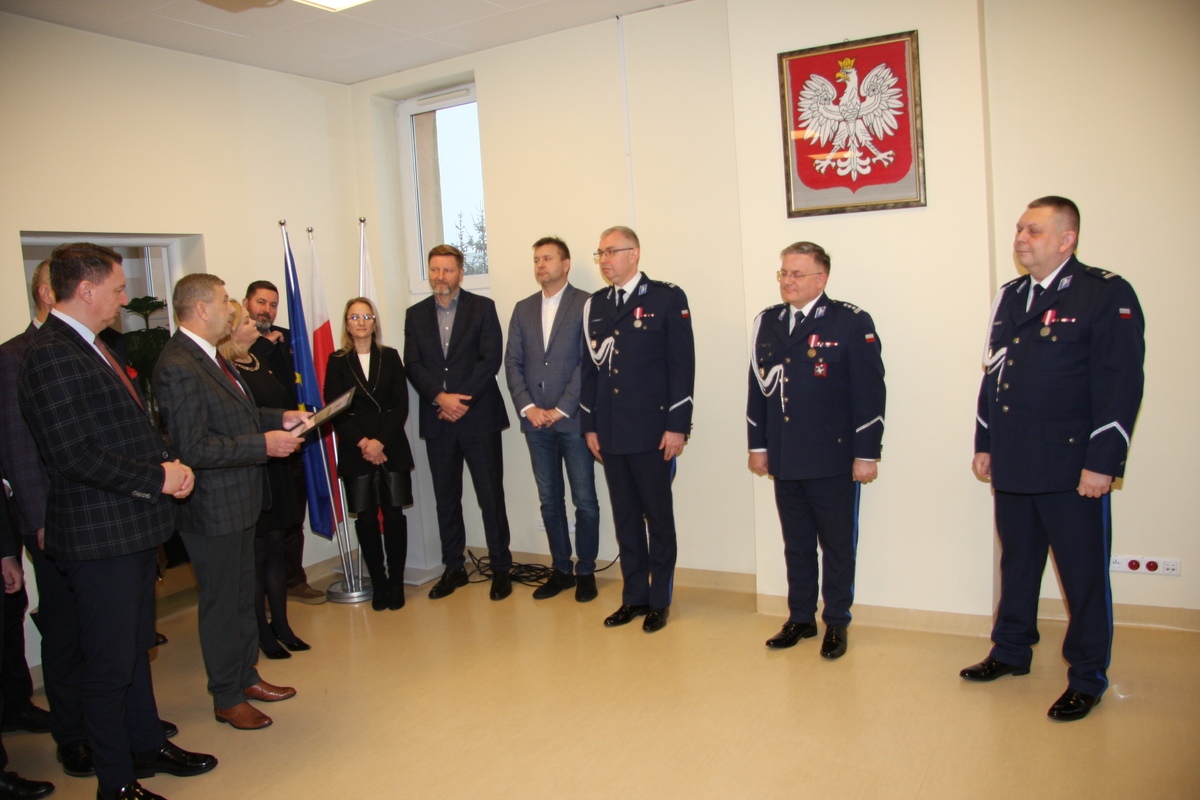 Andrzej Rydzewski komendantem policji w Makowie Maz. [9.01.2025] - zdjęcie #8 - eOstroleka.pl