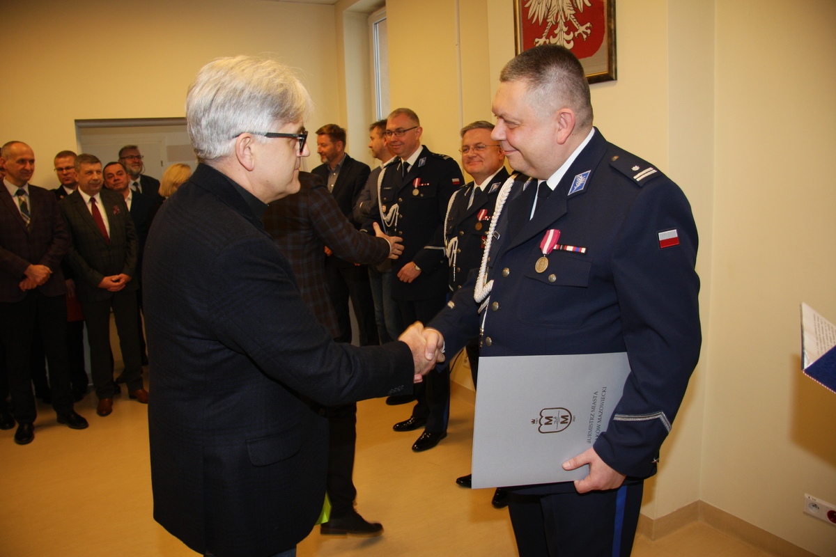 Andrzej Rydzewski komendantem policji w Makowie Maz. [9.01.2025] - zdjęcie #6 - eOstroleka.pl