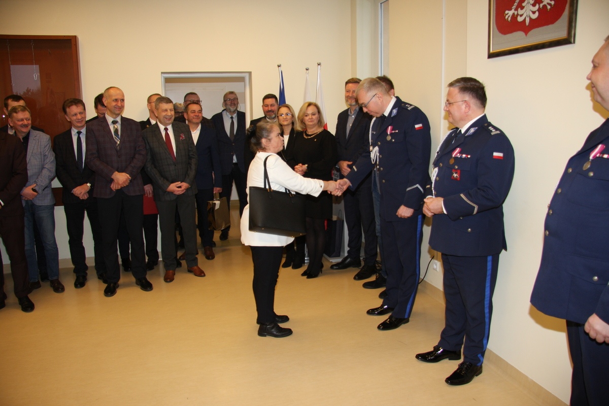 Andrzej Rydzewski komendantem policji w Makowie Maz. [9.01.2025] - zdjęcie #5 - eOstroleka.pl