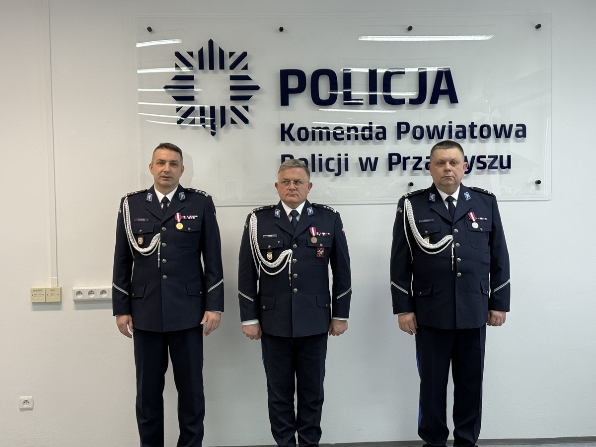 Andrzej Dziadak komendantem policji w Przasnyszu [9.01.2025] - zdjęcie #9 - eOstroleka.pl