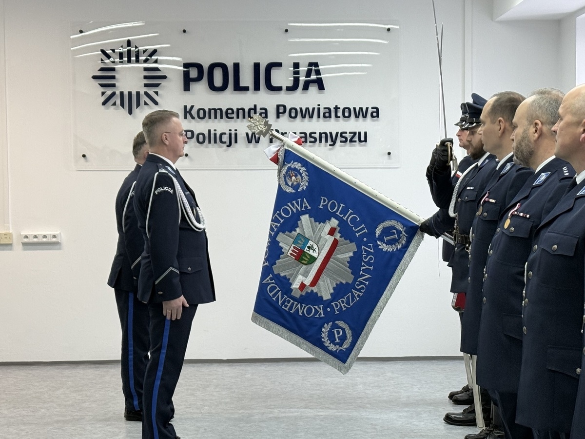 Andrzej Dziadak komendantem policji w Przasnyszu [9.01.2025] - zdjęcie #8 - eOstroleka.pl