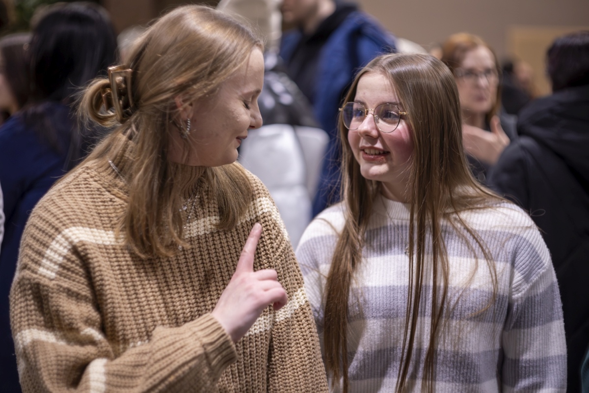 Wernisaż wystawy Jeden dzień z życia [10.01.2025] - zdjęcie #2 - eOstroleka.pl