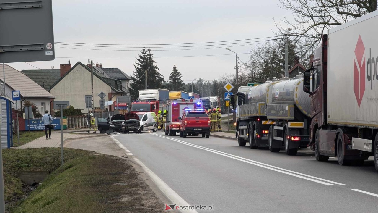 Wypadek w Zamościu [17.01.2025] - zdjęcie #6 - eOstroleka.pl