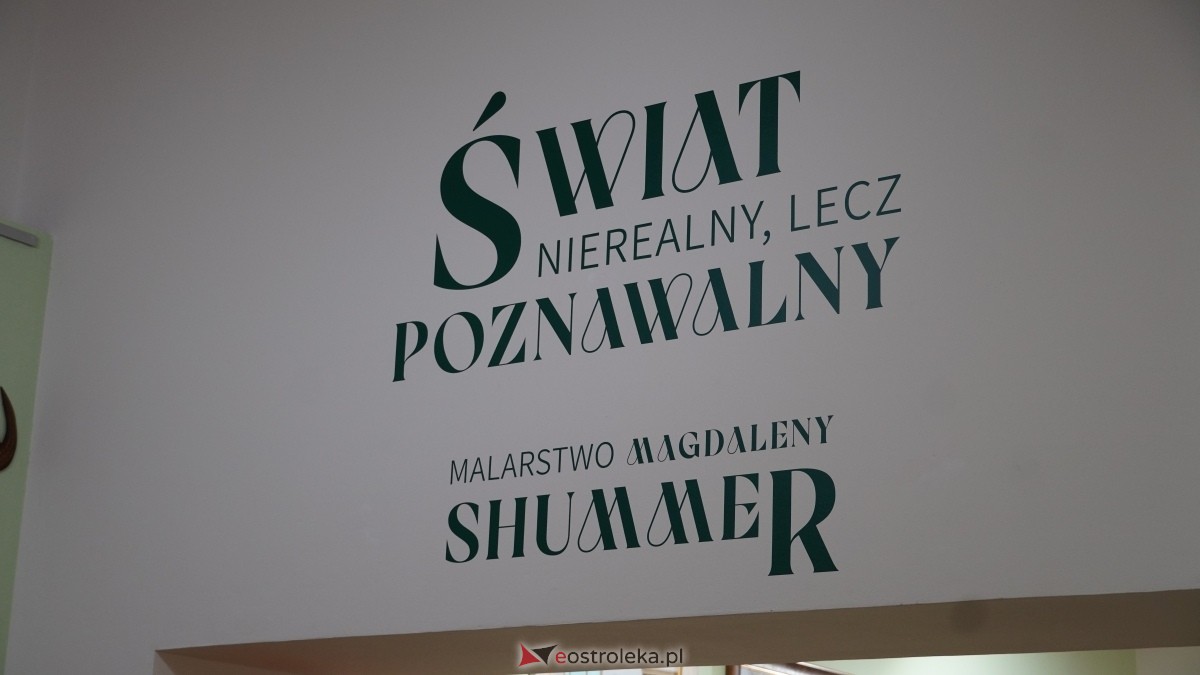 Wernisaż wystawy Świat nierealny, lecz poznawalny Magdaleny Shummer [17..01.2025] - zdjęcie #27 - eOstroleka.pl