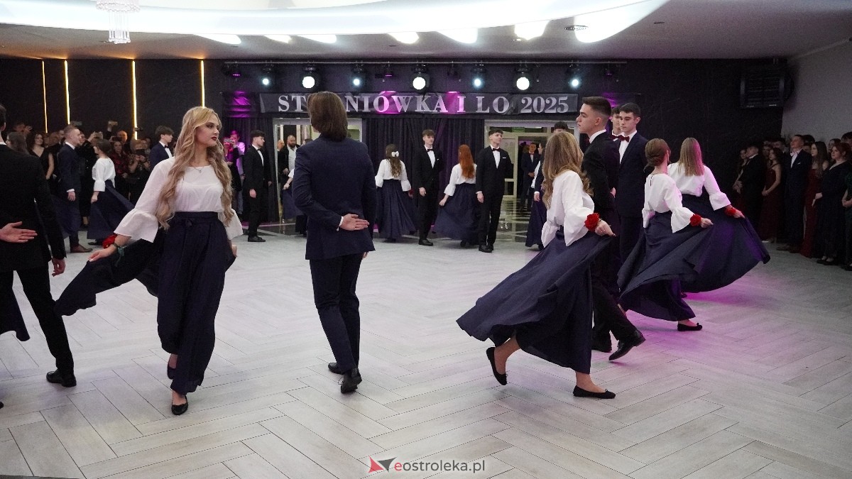  Studniówka w I LO w Ostrołęce [18.01.2025] - zdjęcie #350 - eOstroleka.pl
