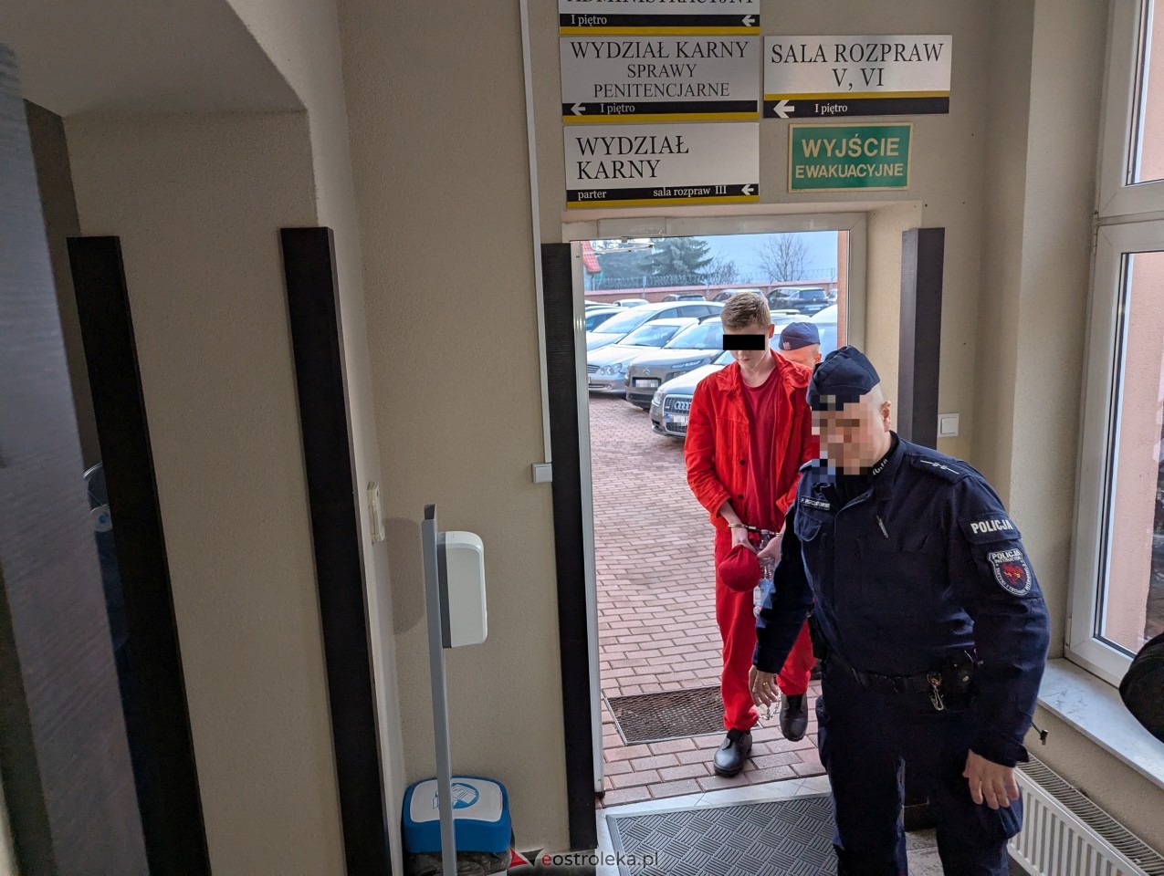 Proces Alberta G. w sądzie w Ostrołęce [21.01.2025] - zdjęcie #10 - eOstroleka.pl