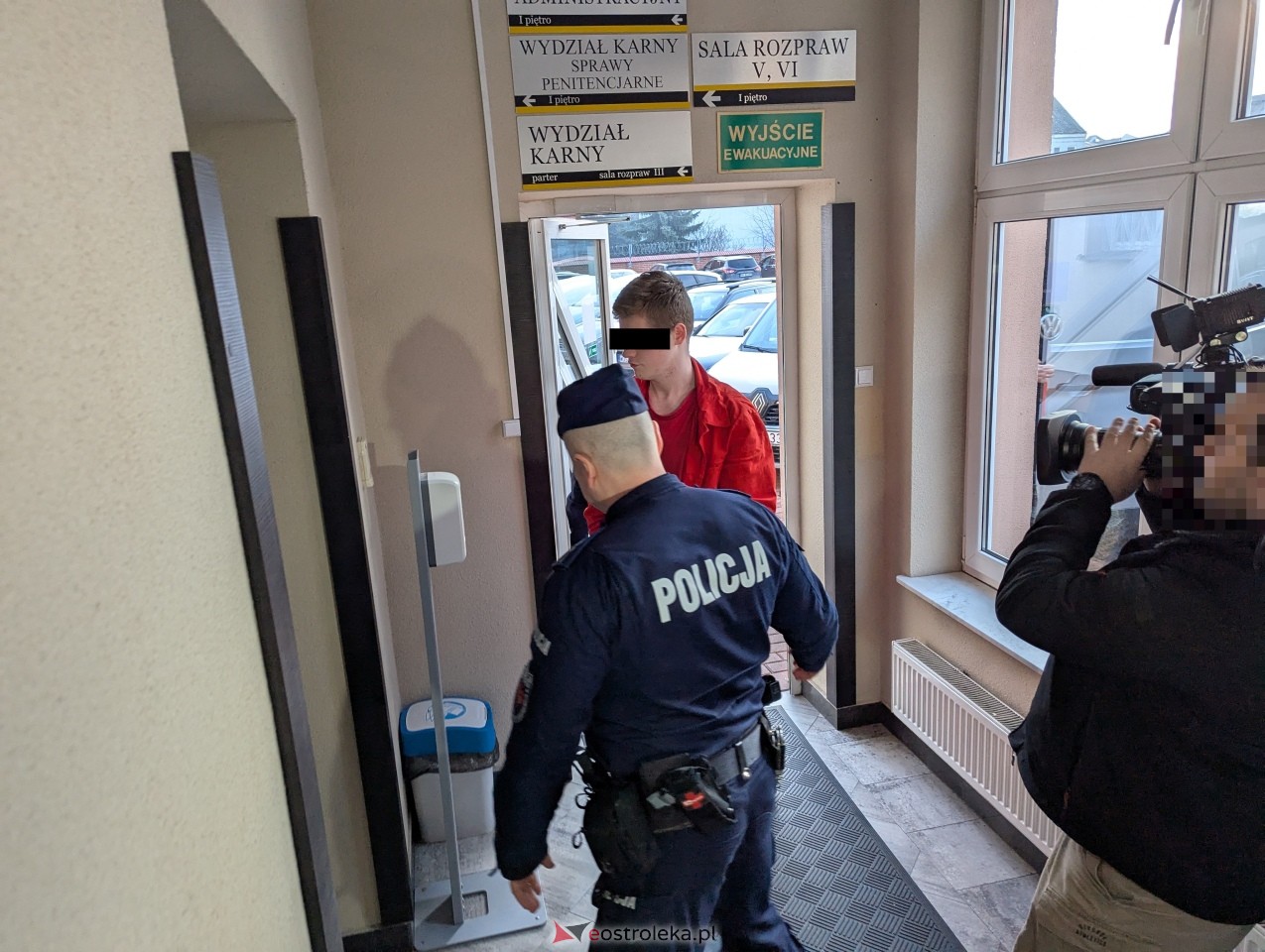 Proces Alberta G. w sądzie w Ostrołęce [21.01.2025] - zdjęcie #8 - eOstroleka.pl