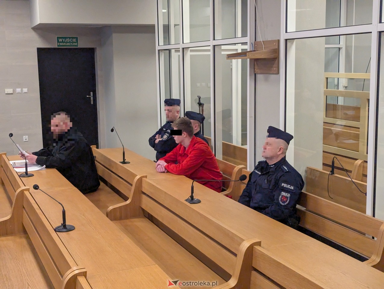 Proces Alberta G. w sądzie w Ostrołęce [21.01.2025] - zdjęcie #6 - eOstroleka.pl