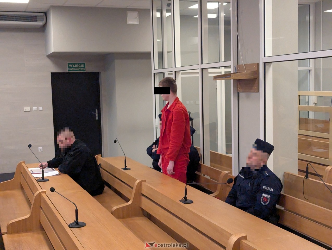 Proces Alberta G. w sądzie w Ostrołęce [21.01.2025] - zdjęcie #4 - eOstroleka.pl
