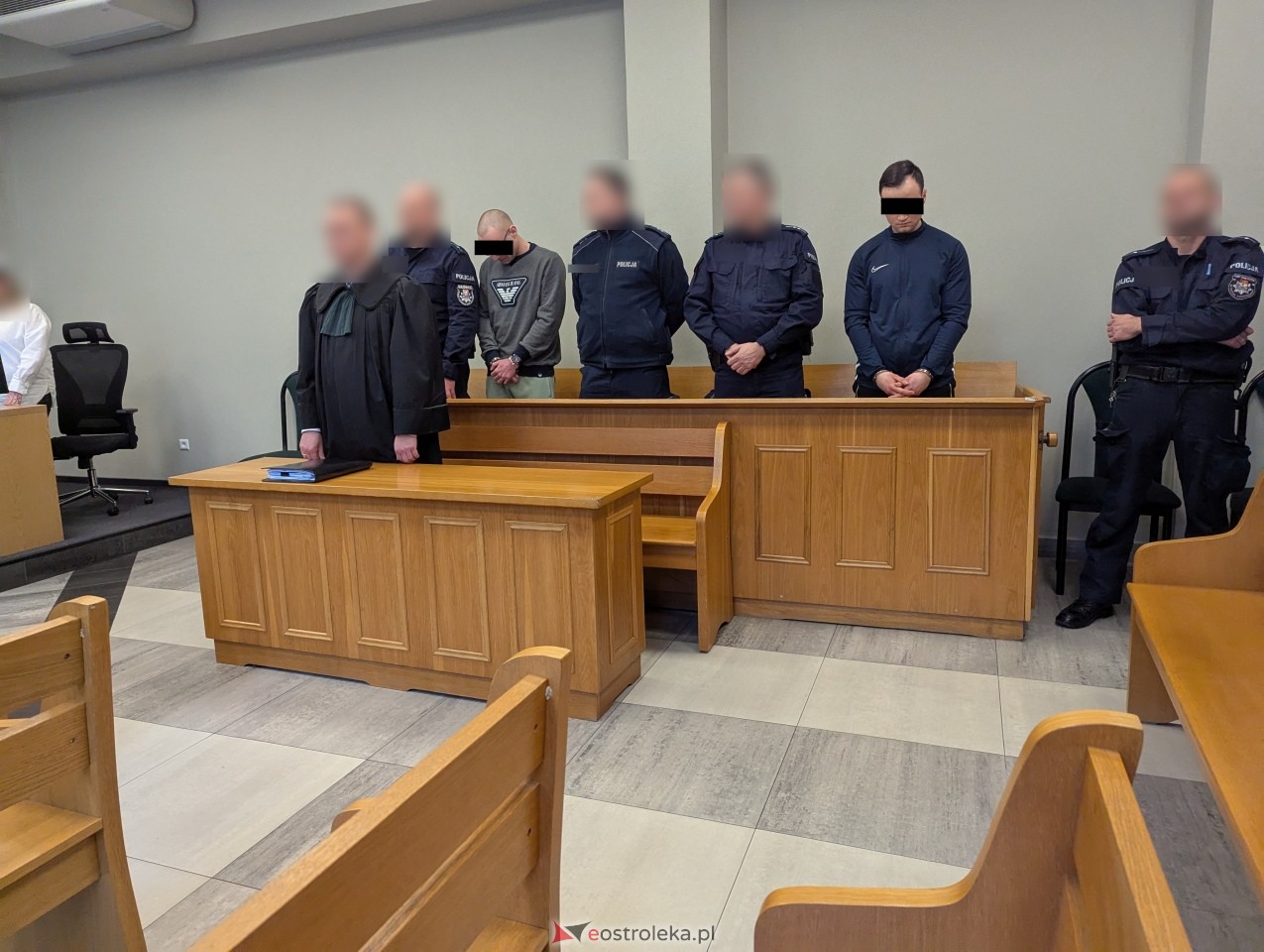 Ogłoszenie wyroku w sprawie zabójstwa w Ostrowi Mazowieckiej [23.01.2025] - zdjęcie #9 - eOstroleka.pl