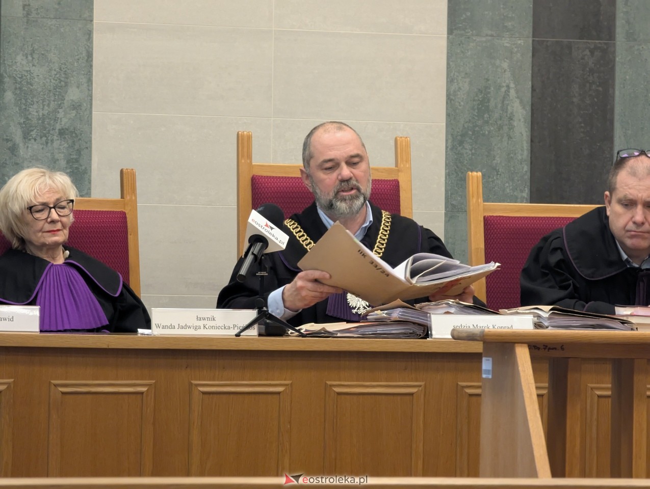 Ogłoszenie wyroku w sprawie zabójstwa w Ostrowi Mazowieckiej [23.01.2025] - zdjęcie #8 - eOstroleka.pl