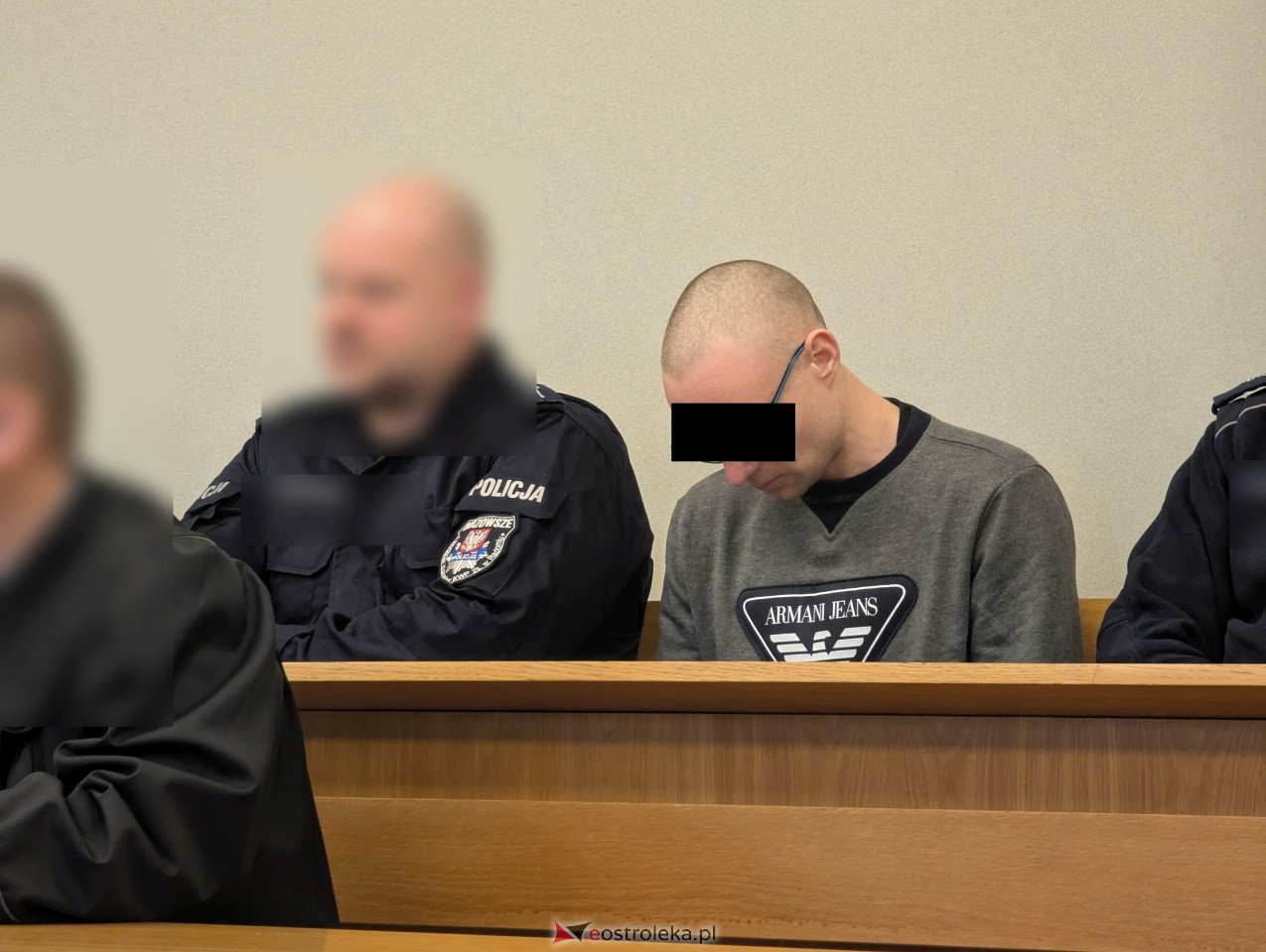 Ogłoszenie wyroku w sprawie zabójstwa w Ostrowi Mazowieckiej [23.01.2025] - zdjęcie #7 - eOstroleka.pl