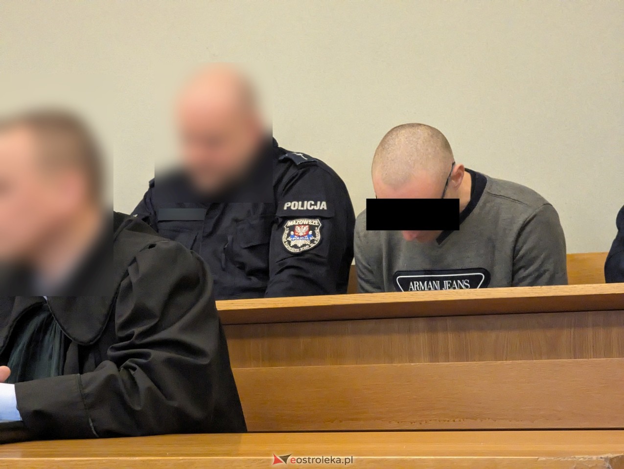 Ogłoszenie wyroku w sprawie zabójstwa w Ostrowi Mazowieckiej [23.01.2025] - zdjęcie #3 - eOstroleka.pl