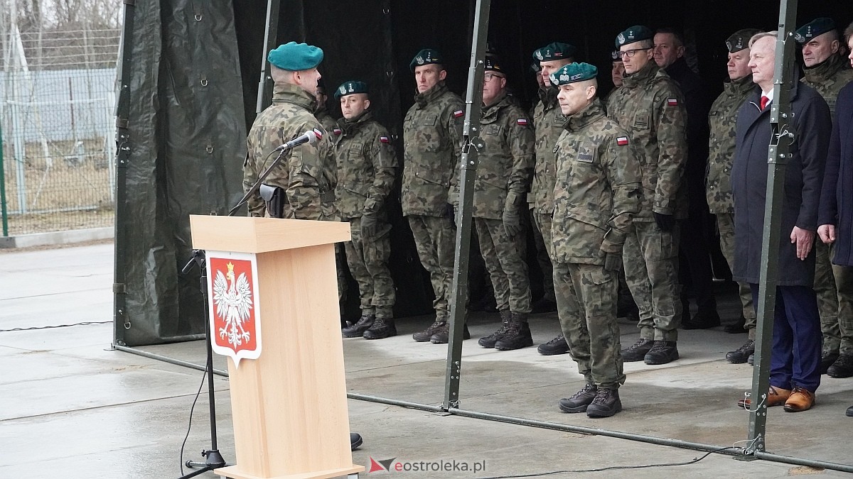 Inauguracja bazy wojskowej w Ostrołęce [24.01.2025] - zdjęcie #25 - eOstroleka.pl