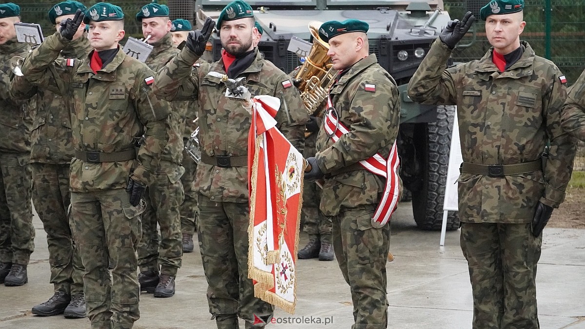 Inauguracja bazy wojskowej w Ostrołęce [24.01.2025] - zdjęcie #21 - eOstroleka.pl