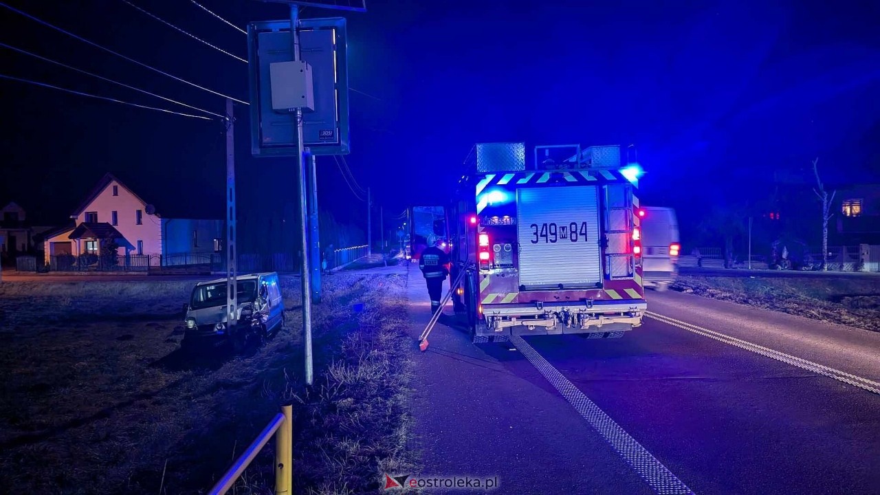 Wypadek w Borawem [24.01.2025] - zdjęcie #15 - eOstroleka.pl