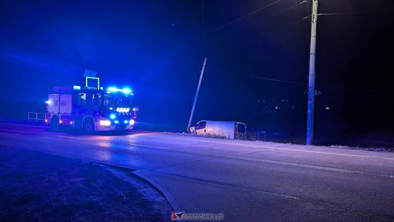 Wypadek w Borawem [24.01.2025] - zdjęcie #10 - eOstroleka.pl