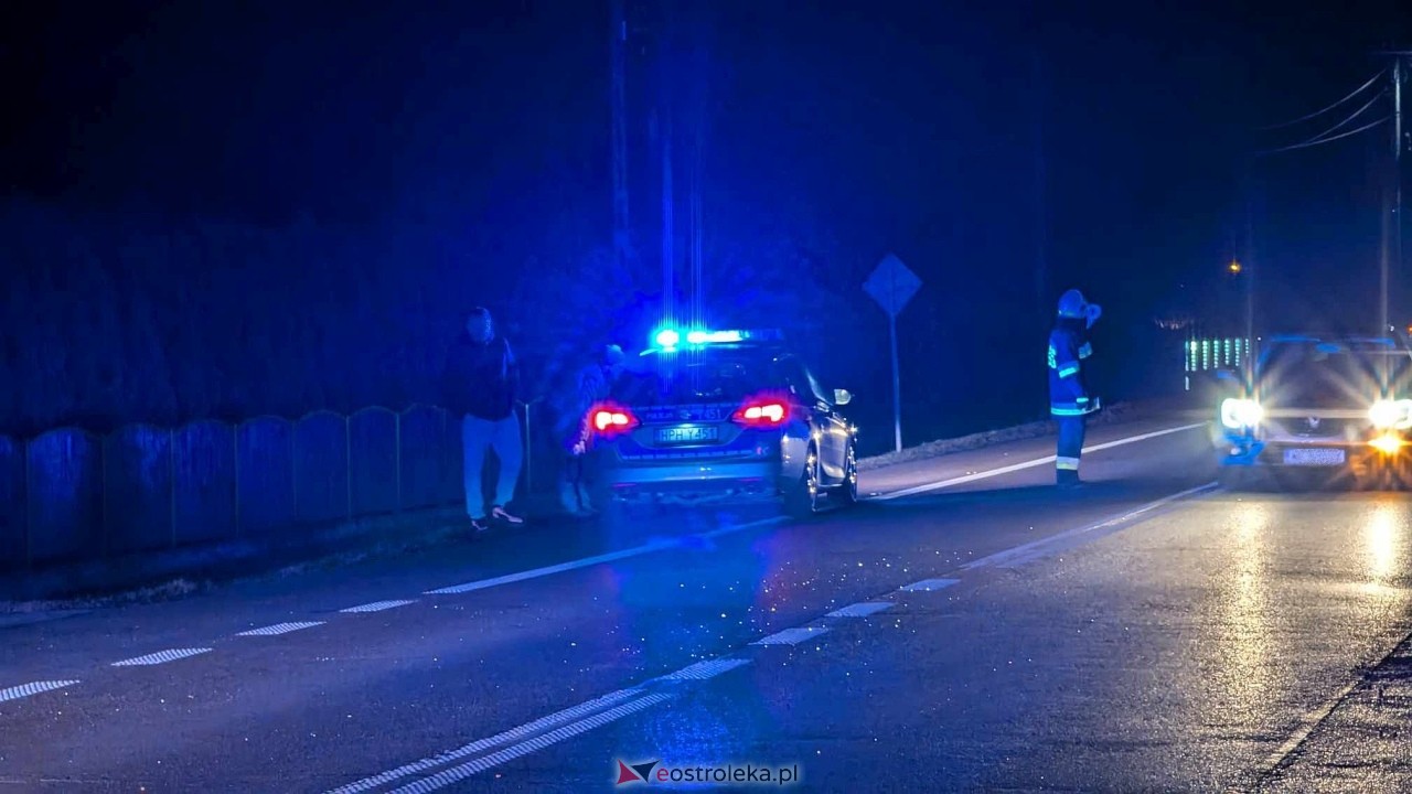 Wypadek w Borawem [24.01.2025] - zdjęcie #9 - eOstroleka.pl