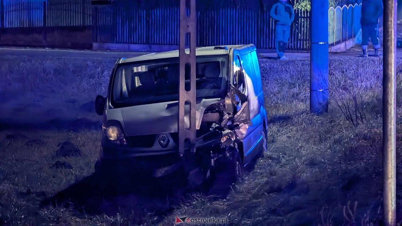 Wypadek w Borawem [24.01.2025] - zdjęcie #6 - eOstroleka.pl