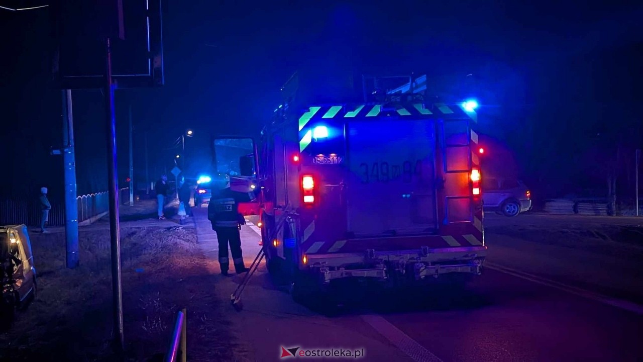 Wypadek w Borawem [24.01.2025] - zdjęcie #5 - eOstroleka.pl